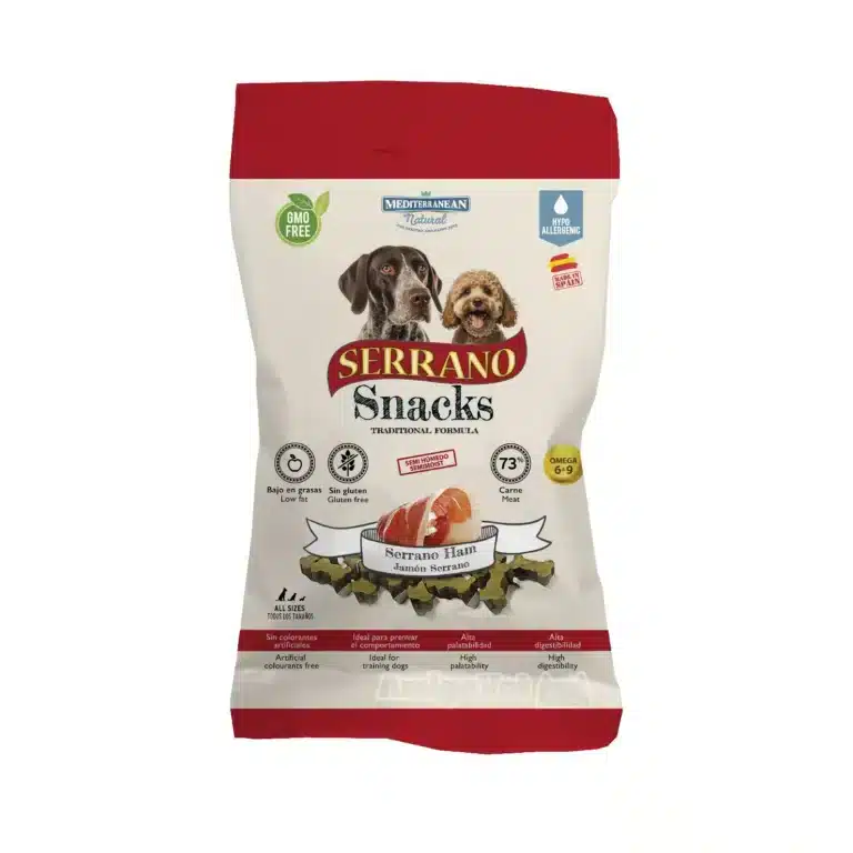 SERRANO Натуральні ласощі для собак 100г, ХАМОН