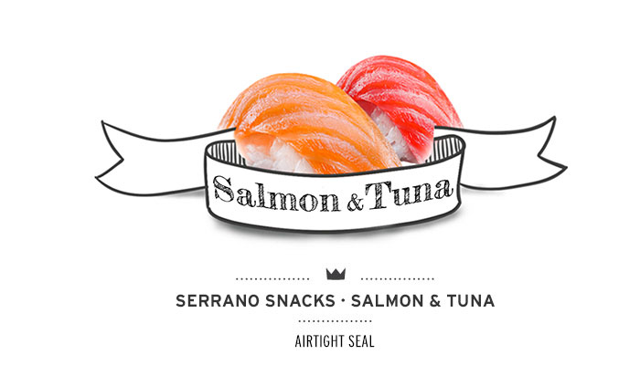 serrano snacks salmon tuna