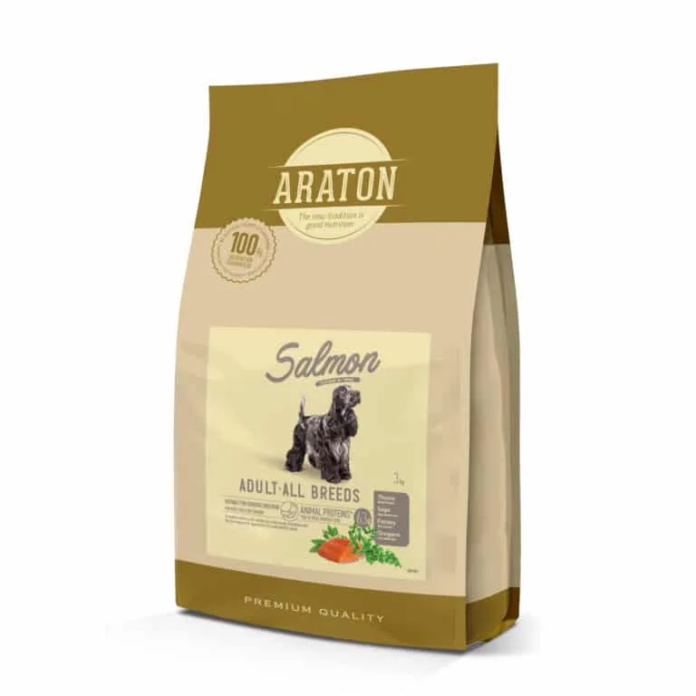 Сухий корм для дорослих собак Araton Salmon Adult All Breeds з лососем