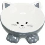 Миска Trixie Котик для котів, ергономічна, керамічна, 14 см, 150 мл