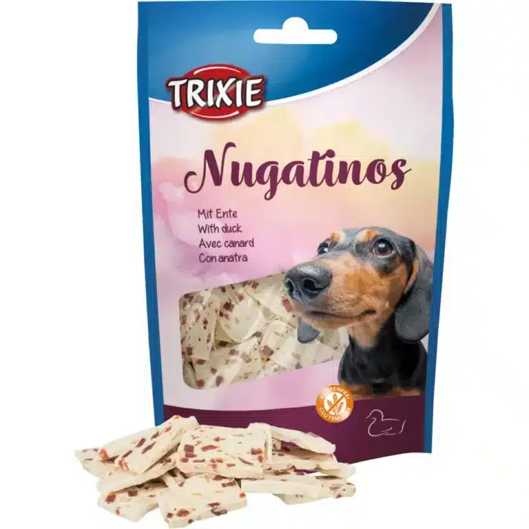Ласощі Nugatinos з качкою для собак, 100 г