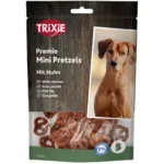 Ласощі для собак Trixie Mini Pretzels крендель з куркою 100 г