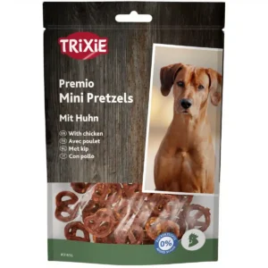 Ласощі Trixie Mini Pretzels з куркою для собак, 100 г