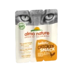 Almo Nature Holistic Snack ласощі для котів, пауч 3 шт, 15 г (курка)
