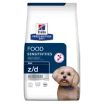 Hill’s z/d Mini Сухой корм для собак малых и миниатюрных пород при пищевой аллергии, 1 кг