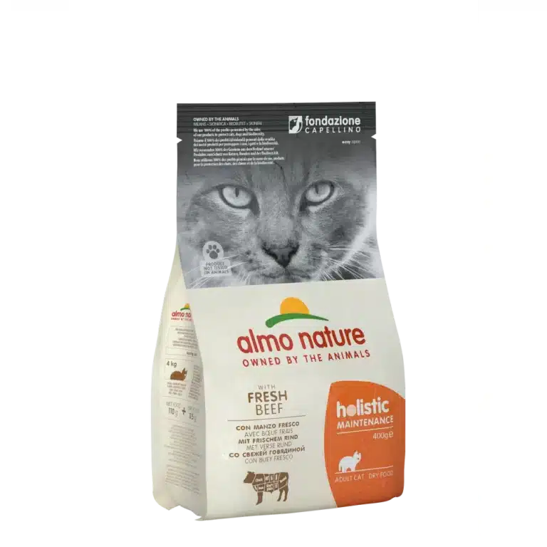 Сухий корм Almo Nature Holistic для дорослих котів з яловичиною