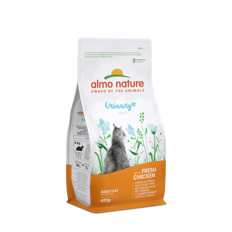 Сухий корм Almo Nature Holistic для дорослих котів з куркою при сечокам'яній