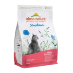 Сухий корм для дорослих стерилізованих котів Almo Nature Holistic Cat зі свіжим лососем