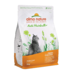 Almo Nature Holistic Cat для виведення шерсті у дорослих котів зі свіжою куркою