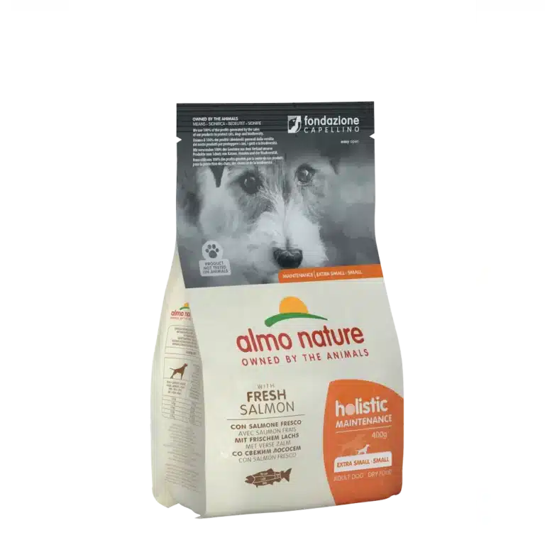 Сухий корм Almo Nature Holistic XS-S для дорослих собак малих порід з лососем
