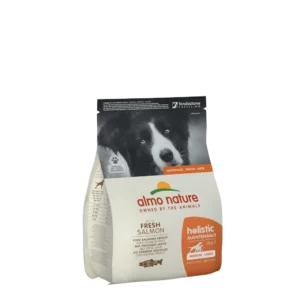 Almo Nature Holistic Dog M-L для взрослых собак средних и крупных пород со свежим лососем (2 кг)