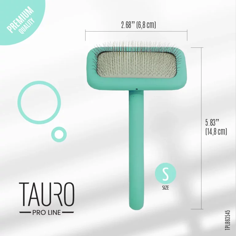 Гребінець-щітка Tauro Pro Line дерев'яна прямокутна для тварин