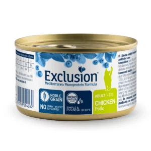 Вологий корм Exclusion Adult Chicken для дорослих котів з куркою, 85 г