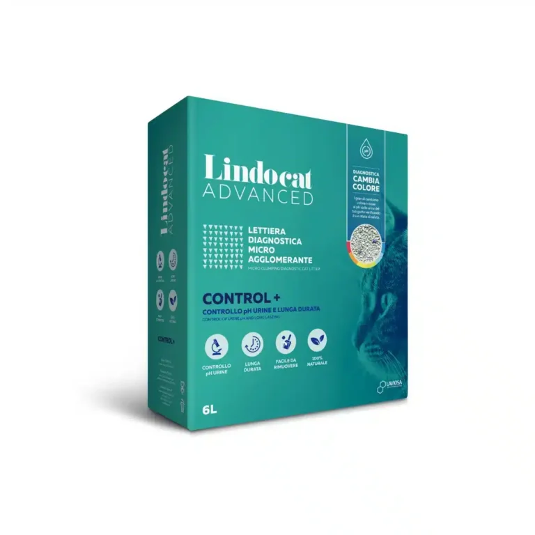 Наповнювач бентонітовий Lindocat Advanced Control+ для котів, 6 л