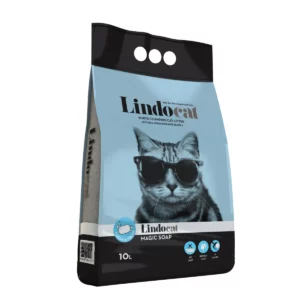 Наповнювач бентонітовий Lindocat Magic Soap для котів, 10 л