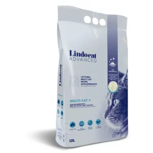 Наповнювач бентонітовий Lindocat Advanced MultiCat+ для котів, 12 л
