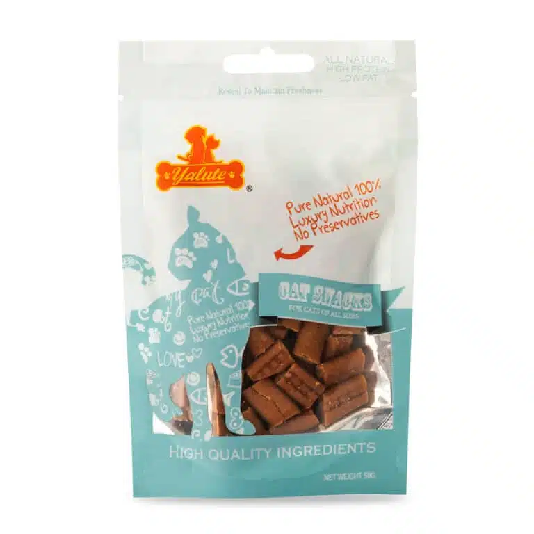 Ласощі Yalute Salmon Short Sticks з лососем для котів, 50 г