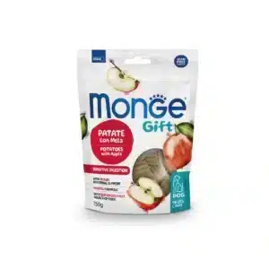 Ласощі Monge Gift Fruit Chips з картоплею і яблуком для собак