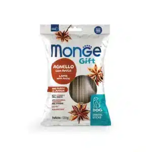 Monge Gift Dog Puppy and Junior Mini ягненок с анисом