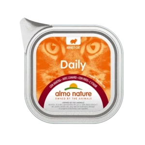 Вологий корм для котів Almo Nature Daily Cat з качкою, 100 г