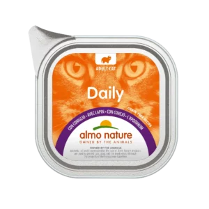 Вологий корм Almo Nature Daily Cat з кроликом для котів, 100 г