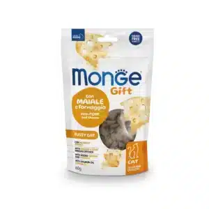 Ласощі Monge Gift Fussy Cat зі свининою і сиром для котів