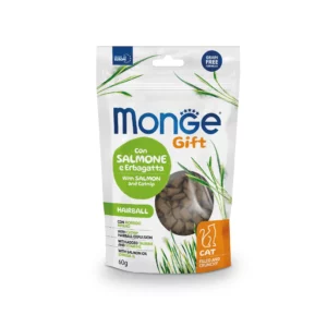 Ласощі Monge Gift Cat Hairball для шкіри та шерсті з лососем для котів