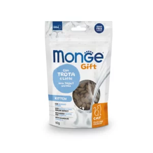 Ласощі Monge Gift Kitten з фореллю і молоком для кошенят
