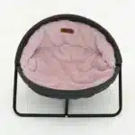 Лежак MISOKO складаний круглий плюшевий для тварин, 45x45x22 см