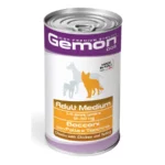 GEMON DOG WET  Medium Adult  шматочки з куркою та індичкою 1,25кг