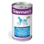 GEMON DOG WET Maxi Adult кусочки с тунцом 1,25кг