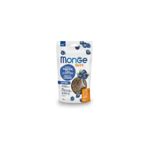 Ласощі Monge Gift Cat Kitten з фореллю та чорницею для кошенят