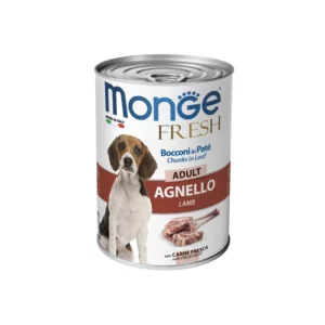 Влажный корм MONGE DOG FRESH с ягнёнком 400г