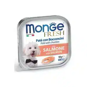 Вологий корм для собак Monge Dog Fresh з лососем, 100 г