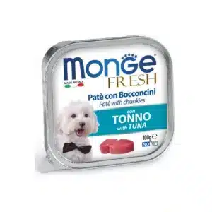 Вологий корм для собак Monge Dog Fresh з тунцем, 100 г