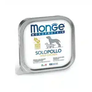 Вологий корм Monge Solo з куркою для собак