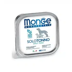 Вологий корм для собак Monge Dog Solo монопротеїновий з тунцем