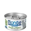 Вологий корм Monge Monoprotein для котів з куркою і горошком