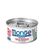 Вологий корм для котів Monge Cat Monoprotein монопротеїновий з яловичиною
