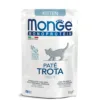 Вологий корм для кошенят Monge Cat Monoprotein монопротеїновий з фореллю