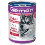 GEMON DOG WET Adult паштет с говяжьим рубцом 400г