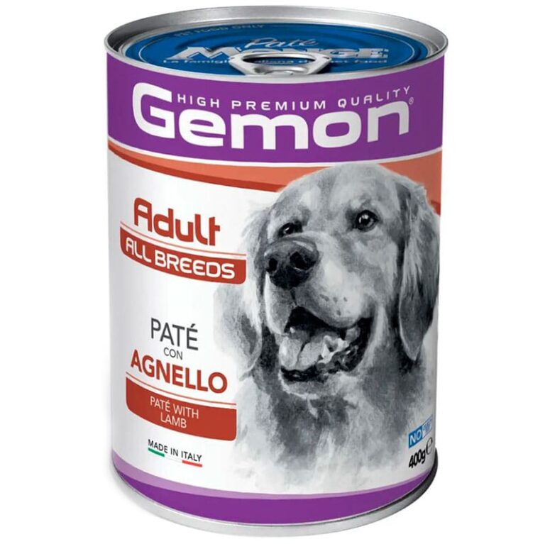 Вологий корм для собак GEMON DOG WET Adult паштет з ягням 400г