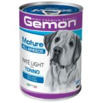 Вологий корм для собак GEMON DOG WET Adult лайт паштет з тунцем, 400г