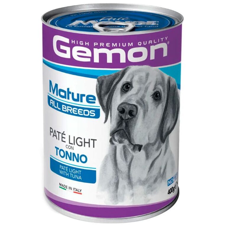 Вологий корм для собак GEMON DOG WET Adult лайт паштет з тунцем, 400г