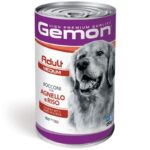 GEMON DOG WET Medium Adult кусочки с курицей и индейкой 1,25кг