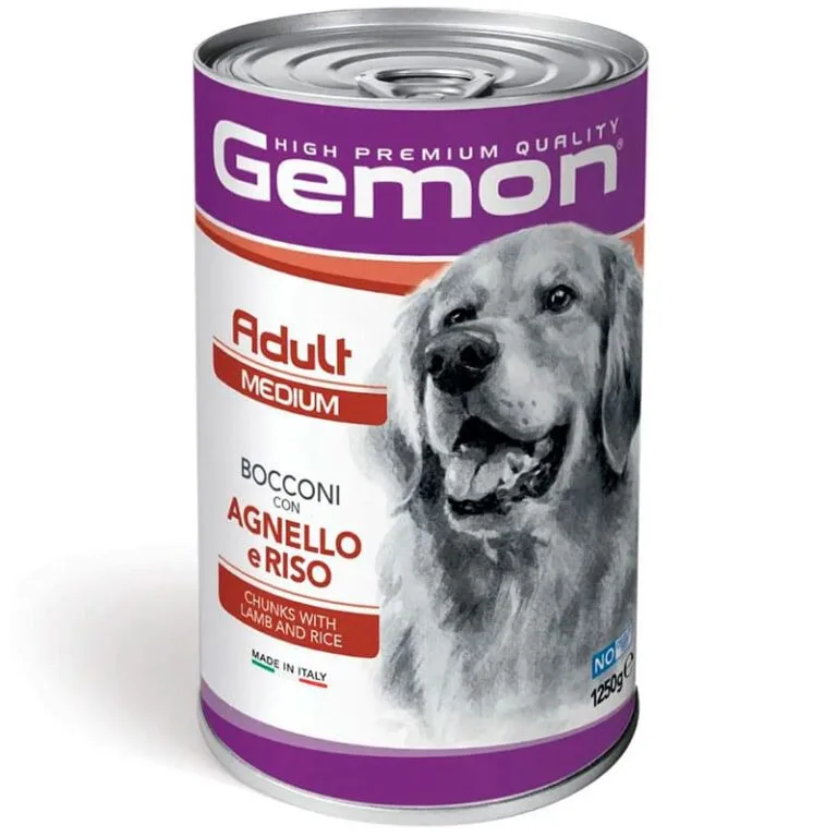 Вологий корм Gemon Medium Adult для дорослих собак з куркою і індичкою, 1.25 кг