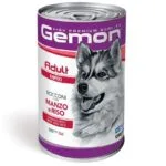 Вологий корм Gemon Maxi Adult для дорослих собак з яловичиною і рисом, 1.25 кг