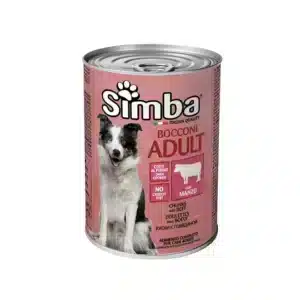 Вологий корм для собак Simba Dog Wet з яловичиною, 415 г