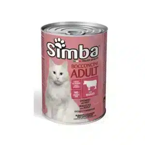 Вологий корм для котів Simba Cat Wet з яловичиною, 415 г