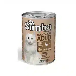 Вологий корм для котів Simba Cat Wet з дичиною, 415 г